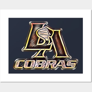 Los Angeles Cobras Football Posters and Art